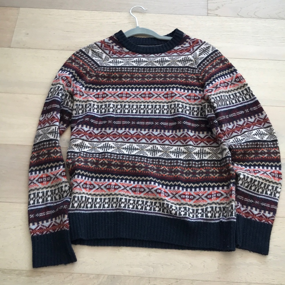 shipmen supply CPO PROVISIONS patterned sweater